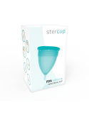 STERCUP - COUPE MENSTRUELLE EN SILICONE FDA AIGUE-MARINE - TAILLE L 4 