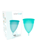 STERCUP - FDA SILIKON-MENSTRUALCUP AQUAMARIN - GRÖSSE S 1 