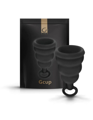 G-VIBE - GCUP BLACK MENSTRUAL CUP 2 