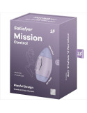 SATISFYER - MISSION CONTROL LILLA PICCOLO VIBRATORE A DOPPIO IMPULSO 6 