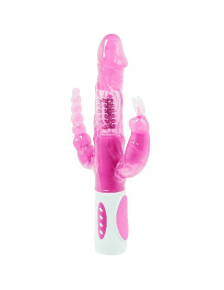 BAILE - PRETTY BUNNY TRIPLE VIBRATOR ROTATOR 7 