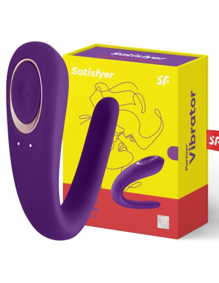 SATISFYER - PARTNER TOY VIBRATOR STIMULATING BOTH PARTNERS 5 