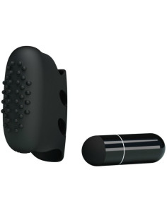 PRETTY LOVE - FLIRTATION STEWARD BLACK VIBRATION THIMBLE 8 