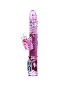 BAILE - WIEDERAUFLADBARER VIBRATOR MIT ROTATION UND POCHENDEN SCHMETTERLINGSSTIMULATOR 10 