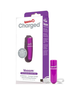 SCREAMING O - BALA VIBREURA RECHARGEABLE VOOOM VIOLET 4 