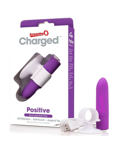 SCREAMING O - MASSEUR RECHARGEABLE POSITIVE VIOLET 3 