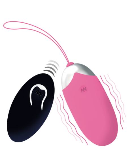 INTENSE - FLIPPY II VIBRATING EGG WITH REMOTE CONTROL PINK 5 