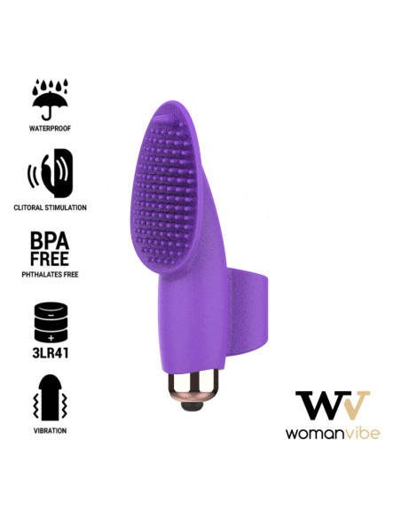 WOMANVIBE - DITO STIMOLATORE AISHA IN SILICONE 6 