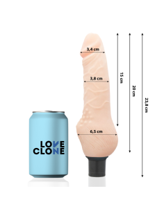 LOVECLONE - DAVEN SELBSTSCHMIERUNG REALISTISCH 23.8 CM -O- 3.8 CM 5 