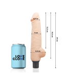 LOVECLONE - VIBRATEUR AUTOLUBRIFIANT HARALD 24 CM -O- 4 CM 5 