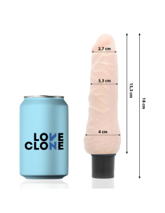 LOVECLONE - SVEN SELF LUBRICATION VIBRATOR 18.5 CM -O- 3.3 CM 5 