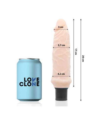 LOVECLONE - VIBRATEUR AUTOLUBRIFIANT IVAR 20 CM -O- 3.7 CM 5 