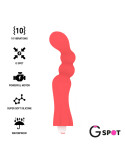 G-SPOT - GOHAH VIBRATOR LIGHT RED 7 