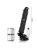 BASECOCK - VIBRATEUR RÉALISTE TÉLÉCOMMANDE NOIR 21 CM -O- 4 CM 6 