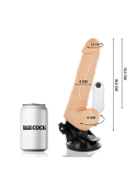 BASECOCK - REALISTIC VIBRATOR REMOTE CONTROL FLESH 18.5 CM -O- 4CM 6 