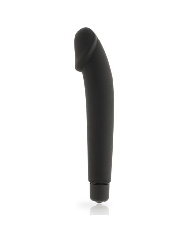 DOLCE VITA - REALISTIC BLACK SILICONE 6 