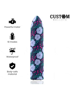 CUSTOM BULLETS - PERSONNALISÉS RECHARGEABLE PRINTEMPS 10 INTENSITIES 6 