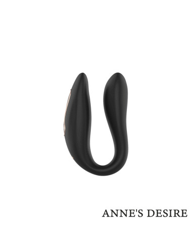 ANNE'S DESIRE - DUAL PLEASURE TECNOLOG A WATCHME BLACK/GOLD 19 