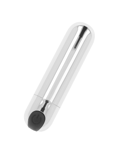 OHMAMA - SILVER VIBRATING BULLET 8 CM 3 