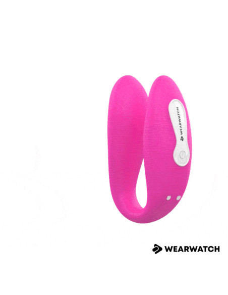 WEARWATCH - DUAL TECHNOLOGY WATCHME VIBRATOR FUCHSIA / SEAWATER 8 