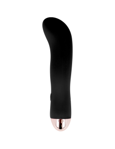 DOLCE VITA - VIBRATEUR RECHARGEABLE DEUX NOIR 7 VITESSES 5 