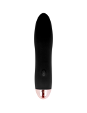 DOLCE VITA - VIBRATEUR RECHARGEABLE QUATRE NOIR 7 VITESSES 4 