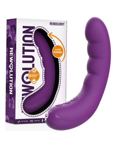 REWOLUTION - VIBRATORE FLESSIBILE RICARICABILE REWOCURVY 8 