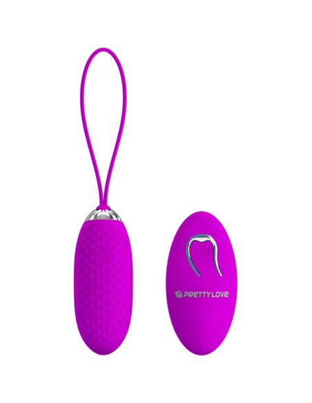 PRETTY LOVE - JOANNA VIBRATING EGG REMOTE CONTROL 12 MODES 8 