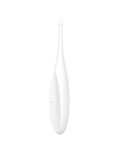 SATISFYER - VIBRATEUR TWIRLING FUN TIP BLANC 4 