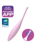 SATISFYER - TWIRLING JOY CLIT TIP VIBRATOR PINK 5 