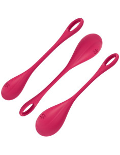 SATISFYER - ENSEMBLE ENTRAÎNEMENT YONI POWER 1 ROUGE 4 