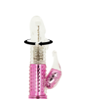 OHMAMA - VIBRATOR WITH ROTATION FUNCTION AND CLITORIS STIMULATOR 3 