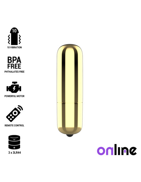 ONLINE - MINI BULLET VIBE GOLDEN 5 