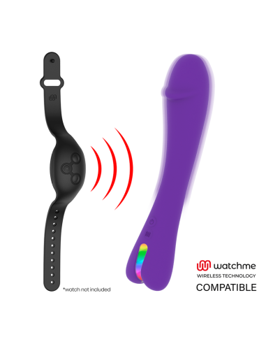 MR BOSS - ENZO VIBRATORE WATCHME COMPATIBILE CON TECNOLOGIA WIRELESS 11 