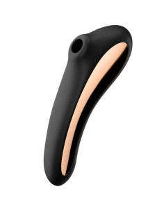 SATISFYER - DUAL KISS AIR PULSE VIBRATOR SCHWARZ 4 