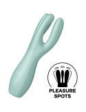 SATISFYER - VIBRATORE THREESOME 3 MENTA 4 