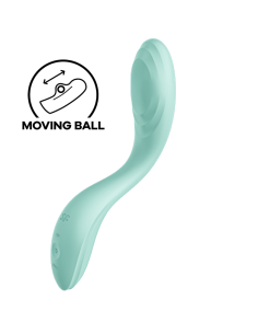 SATISFYER - RRROLLING PLEASURE GSPOT VIBRATOR GREEN 5 