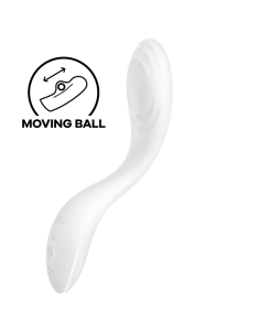 SATISFYER - RRROLLING PLEASURE GSPOT VIBRATOR WHITE 5 