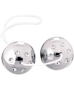 SEVEN CREATIONS - SILVER GEISHA BALLS SILVER SHADES 2 