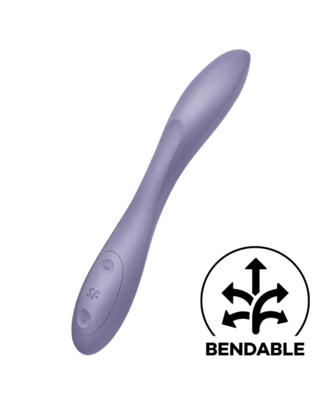 SATISFYER - MULTI VIBRATORE G-SPOT FLEX 2 VIOLA 4 