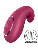 SATISFYER - VIBRATEUR POSER DIPPING DELIGHT ROUGE 4 