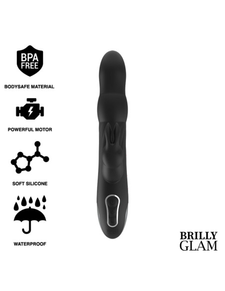 BRILLY GLAM- MOEBIUS RABBIT VIBRATOR & ROTATOR KOMPATIBEL MIT WATCHME WIRELESS TECHNOLOGY 9 