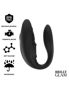 BRILLY GLAM- COUPLE TÉLÉCOMMANDE À IMPULSIONS ET VIBRANTES 9 