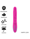 HAPPY LOKY - PLUTO LAPIN VIBRATEUR ET ROTATEUR WATCHME TECHNOLOGIE SANS FIL COMPATIBLE 8 