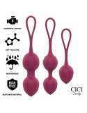 CICI BEAUTY - PREMIUM SILICONE 3 PERLINE VIBRANTI KEGEL TELECOMANDO 6 