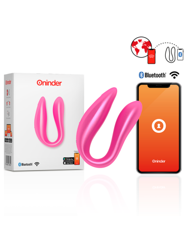 ONINDER - LISBOA G-SPOT & CLITORAL STIMULATEUR ROSE - APPLICATION GRATUITE 7 