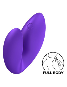 SATISFYER - VIBRATEUR DOIGTS LOVE RIOT VIOLET 4 