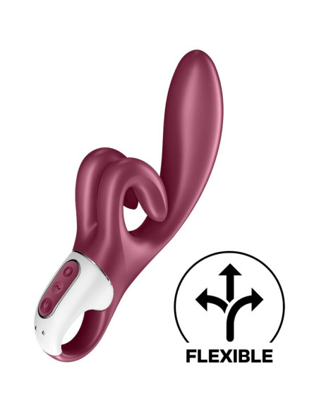 SATISFYER - VIBRATION DE LAPIN TOUCH ME ROUGE 5 