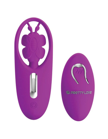 PRETTY LOVE - DANCING BUTTERFLY STIMULATOR FOR PANTIES WITH REMOTE CONTROL LILAC 4 