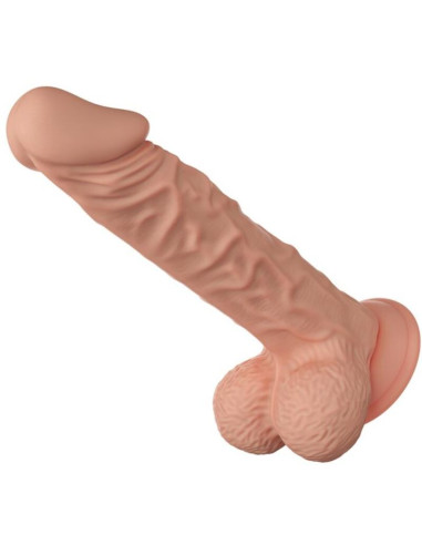 BAILE - BELLISSIMO INCONTRO DILDO REALISTICO FLESSIBILE BURAQ 24 CM NATURALE 7 